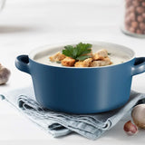 Kook Ceramic Stackable Soup Bowls 23.6 oz Set of 4