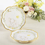 Elephant Baby Shower 9 Inch Paper Plates Set of 16