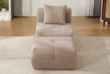 NEXO 31" Chair with Ottoman