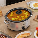 Slow Cooker 4QT, Mini Food Warmer with 3 Heating Settings