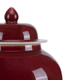 Oxblood Large Temple Jar