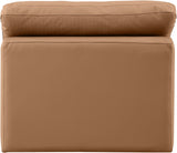 Indulge - Faux Leather Armless Chair