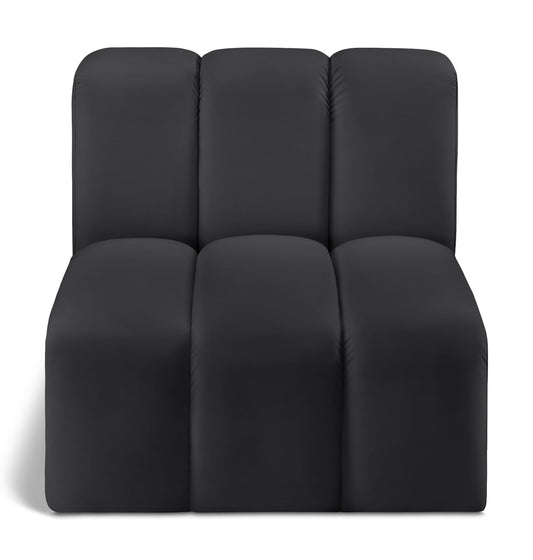 Arc - Faux Leather Straight Chair