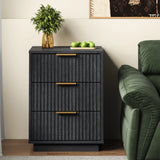 3-Drawer Low Storage Cabinet