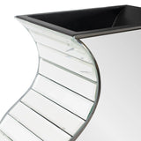 Rounded Mirrored Vase - Tall