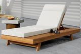 ORVA Outdoor Lounge Chaise with Headrest