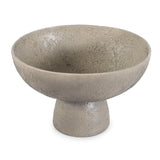 Textured Blanton Taupe Round Bowl