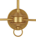 Nottaway Gold Double-Light Wall Sconce