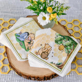 Honey Bear Party Tableware Set for 16 Guests