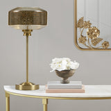 17" Mercury Glass Table Lamp, Desk Lamps For Night Stands