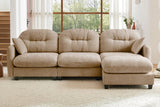 MOLLY 107" 3 Seater Sofa with 1 Ottoman