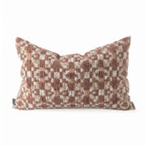 Rhombus Rose 14x24 Down Filled Pillow