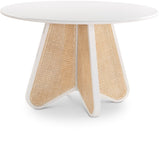 Butterfly - Solid Wood And Natural Cane Table