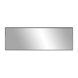 Mirrored Console Table with a Bottom Shelf