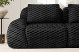 LAURENT 114" 3-Seater Sofa with 1 Ottoman