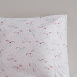 Pink Rainbow Complete Comforter and Sheet Set/Coverlet Set