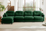 MOLLY 140" 4 Seater Sofa with 1 Ottoman