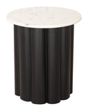 Slika Side Table White & Black