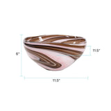 Neapolitain Glass Bowl