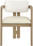 Ravina - Upholstered Dining Chair With Stained Natural Base (Set of 2)