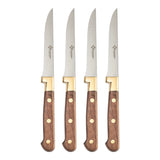 Au Nain Set of 4 Steak Knives with Rosewood Handles