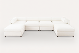 HARMONY 142" 4-Seater Sofa with 2 Ottomans