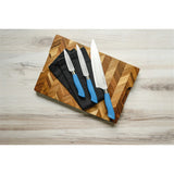 EcoCut 10 Piece Kitchen Knife Set With Blade Guards, Blue