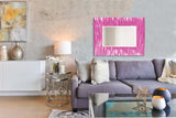 Zenith Mirror - Glossy Hot Pink