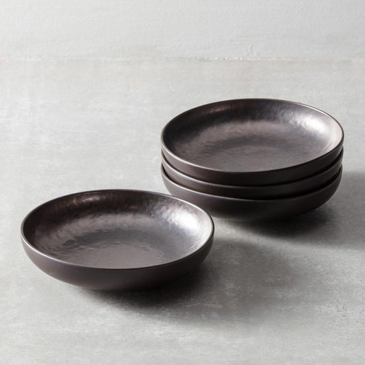 Nivo Metallic Deep Coupe Plate 10.25", 59oz