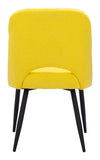 Teddy Dining Chair (Set of 2) Yellow