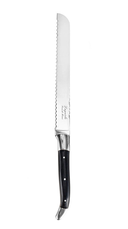 Laguiole Connoisseur Bread Knife with Pakkawood Handle