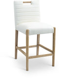 Aimee - Counter Stool - Light Brown Legs