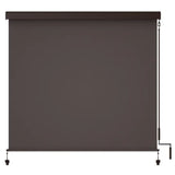 Cordless Outdoor Blinds with Crank Handle 95% Uv Protection