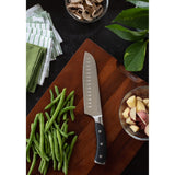 Elite 7 inch Santoku Knife - Black