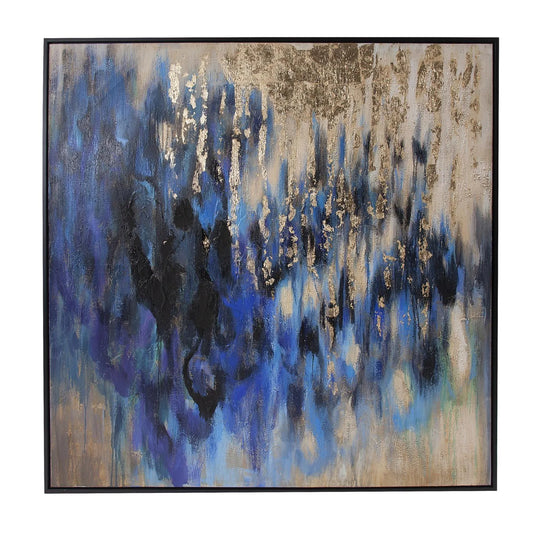 Golden Iris Hand Painted Original Art