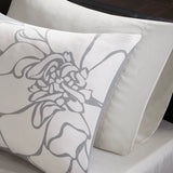 Spring Floral Comforter/Duvet Cover Set, Blush