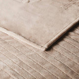 App-Enabled Heated Blanket with Alexa/Google Home, Taupe