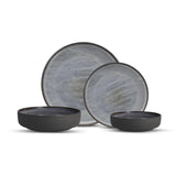 Northern Lights Dinnerware, Borealis Silt, 16-Piece Set
