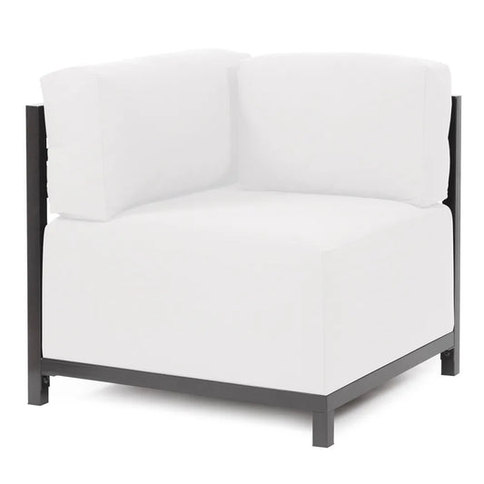 Axis 3pc Sectional Seascape Natural Titanium Frame