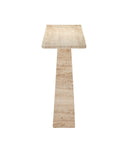 Demi Travertine Console Table