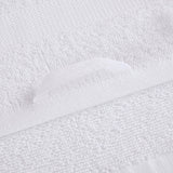 500GSM Turkish Cotton Quick Dry Plush Towel Set, White