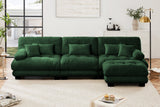 CLOUDIES 134" 3 Seater Sofa with 1 Ottoman