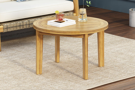 ORLON 27" Round Outdoor Coffee Table