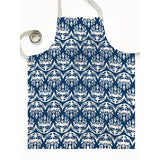 French Home Botanical Apron – Indigo
