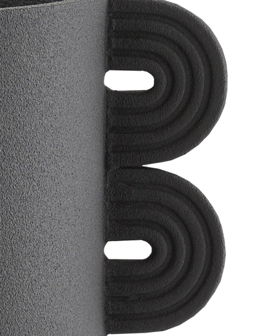 Happy 40 Straight Black Vase
