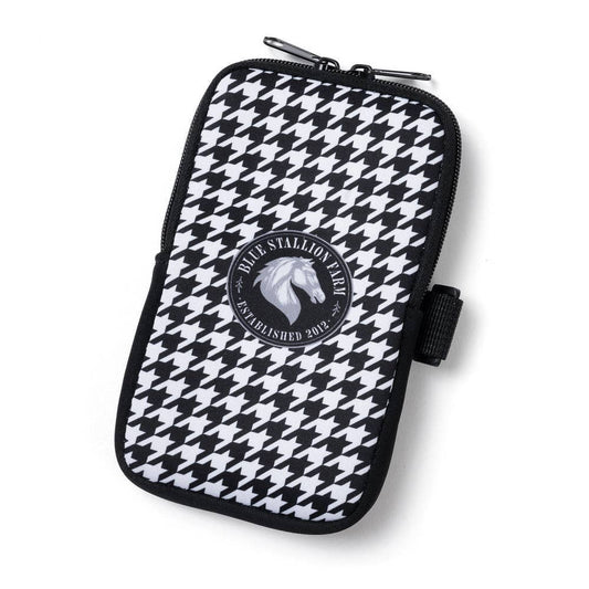 Blue Stallion Houndstooth Tumbler Pouch