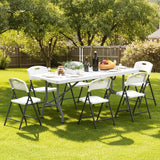 Wholesale Foldable Outdoor Dining Set with Fully assembled Dining