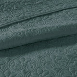 3 Piece Reversible Cottage Bedspread Set, Balsam Green