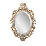 French D' Amboise Collection of Silver Petite Mirrors- Oval