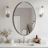 Steele Oval Mirror